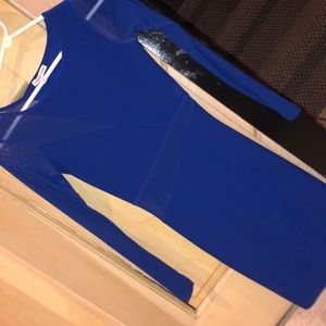 CHARLOTTE RUSSE SHEER CUT OUT DRESS